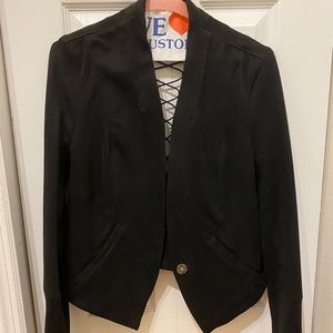 Suede blazer NEVER WORN